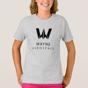 Justice League Wayne Aerospace Logo T-Shirt