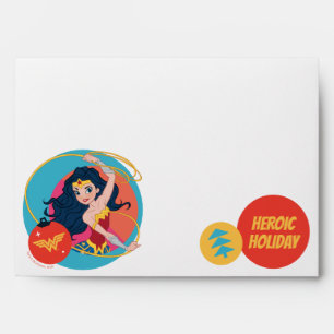 Justice League Wonder Woman Holiday Bauble Envelope