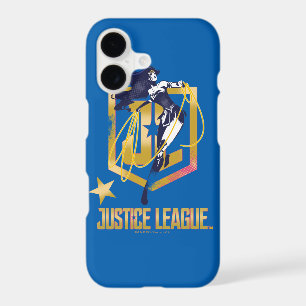 Justice League Wonder Woman JL Logo Pop Art