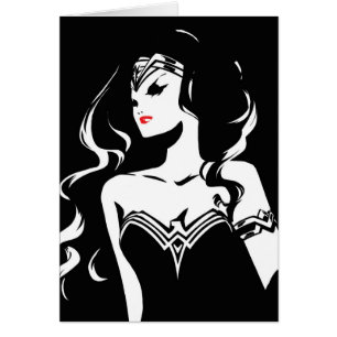 Justice League Wonder Woman Noir Pop Art