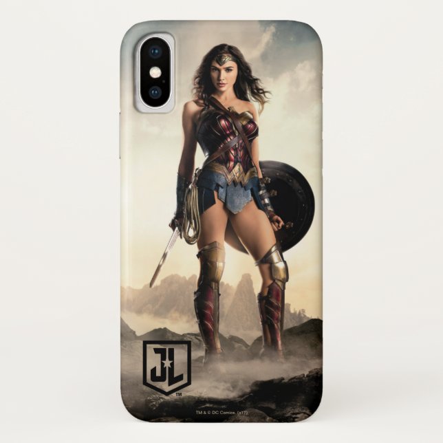 Justice League | Wonder Woman On Battlefield Case-Mate iPhone Case (Back)