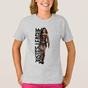 Justice League   Wonder Woman On Battlefield T-Shirt