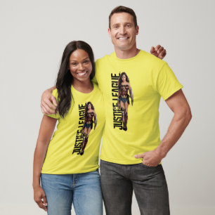 Justice League   Wonder Woman On Battlefield T-Shirt