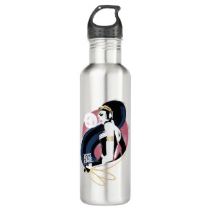 Justice League   Wonder Woman Profile Pop Art 710 Ml Water Bottle