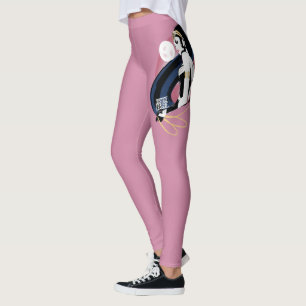 Justice League   Wonder Woman Profile Pop Art Leggings