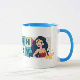Justice League Wonder Woman "Sleigh All Day" Mug