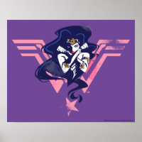 Justice League | Wonder Woman & Symbol Pop Art