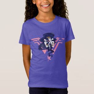 Justice League   Wonder Woman & Symbol Pop Art T-Shirt