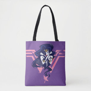 Justice League   Wonder Woman & Symbol Pop Art Tote Bag