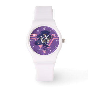 Justice League Wonder Woman & Symbol Pop Art Watch