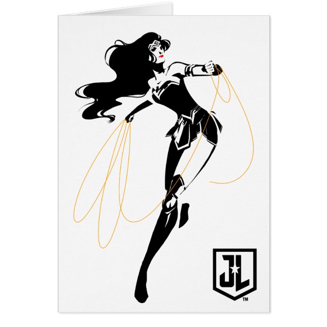 Justice League | Wonder Woman With Lasso Pop Art (Front)