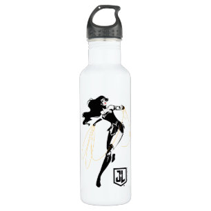 Justice League   Wonder Woman With Lasso Pop Art 710 Ml Water Bottle