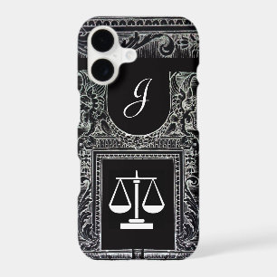 JUSTICE LEGAL OFFICE,ATTORNEY Monogram Black