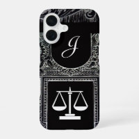JUSTICE LEGAL OFFICE,ATTORNEY Monogram Black