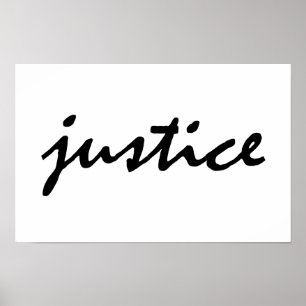 Justice Poster