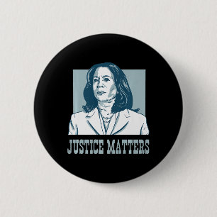 Justice Problems Harris W Presidential Election 20 6 Cm Round Badge