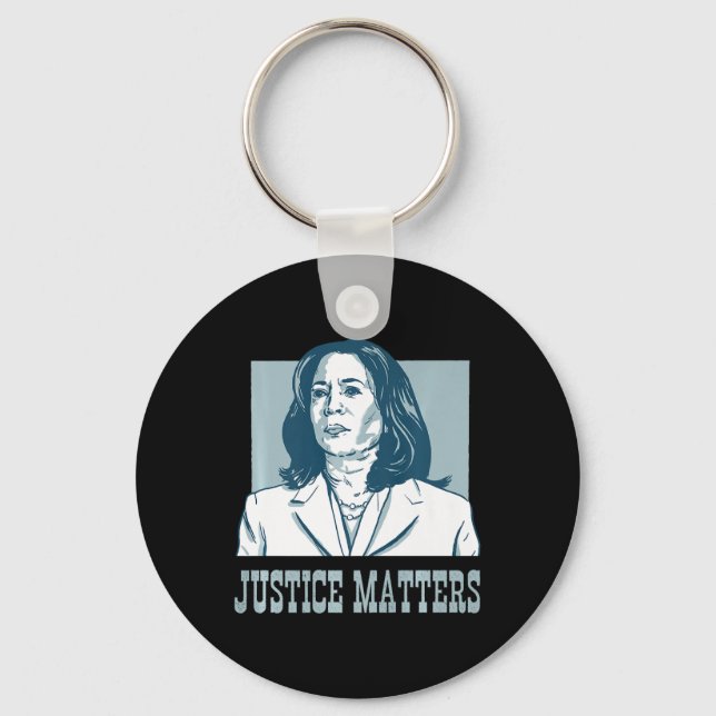 Justice Problems Harris W Presidential Election 20 Key Ring (Front)