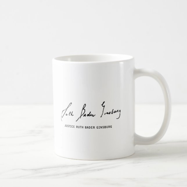 Justice Ruth Bader Ginsburg Mug (Right)