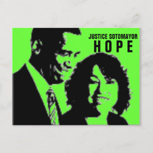 Justice Sonia Sotomayor Postcard