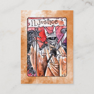 Justice Tarot Card