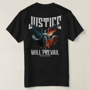 Justice Will Prevail – Winged Angel T-Shirt