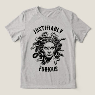 Justifiably Furious feat. Medusa Tri-Blend Shirt