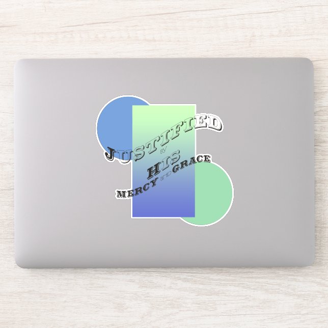 Justified By His Mercy and Grace Inspirational (Computer)