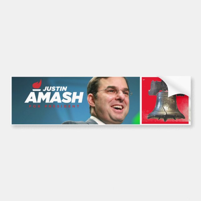 Justin Amash 2020 Bumper Sticker (Front)