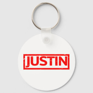 Justin Stamp Key Ring