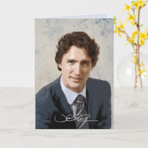 Justin Trudeau Card