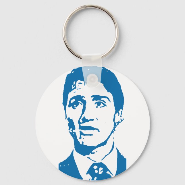 Justin Trudeau Liberal Key Ring (Front)