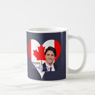 justin trudeau valentine coffee mug