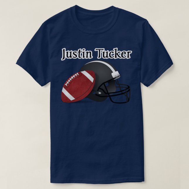 Justin Tucker 1 T-Shirt (Design Front)