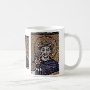Justinian I, San Vitale (Ravenna) Choir Mosaics A Coffee Mug