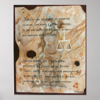 justitia poster