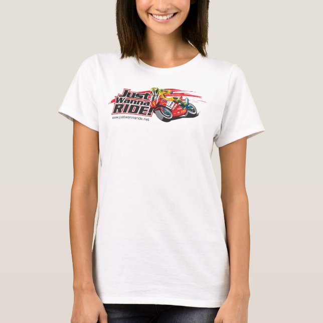 JustWannaRide.net Ladies Tank Top (Front)