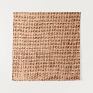 Jute bag sack beige colour brown tapestry