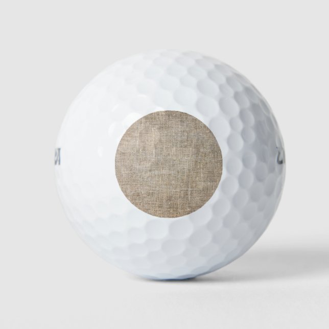 Jute Textile Golf Balls (Front)