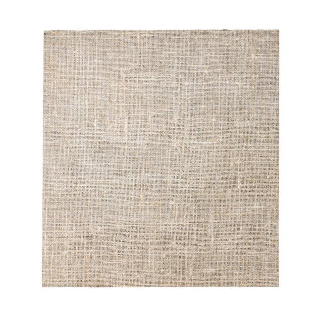 Jute Textile Notepad (Front)