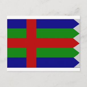 Jutland (Denmark) Flag Postcard