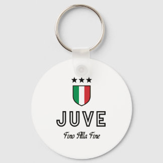 Juve Black Key Ring