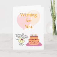 Juvenile Birthday Card