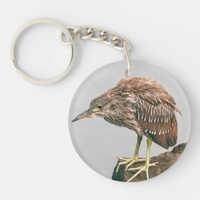 Juvenile Heron Key Ring (Front)