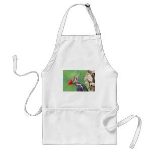 Juvenile Pileated Woodpecker Profile Gifts Apparel Standard Apron