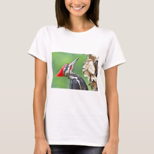 Juvenile Pileated Woodpecker Profile Gifts Apparel T-Shirt