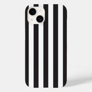 Juventus Torino stripes football club Italy black  Case-Mate iPhone 14 Case