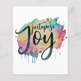 Juxtapose Joy Flyer