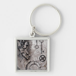 Juxtaposition II Key Ring