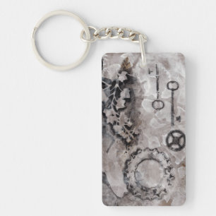 Juxtaposition II Key Ring