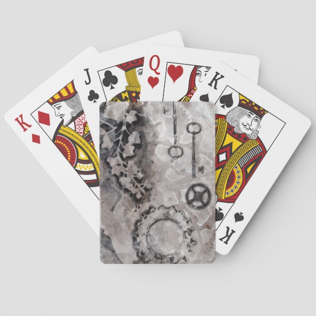 Juxtaposition II Playing Cards (Back)